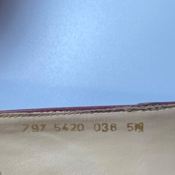 Vintage Dolcis Brown Leather Heels Size 5M With 2”  Heel Classic Casual Workwear - Picture 5 of 9